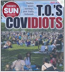 Toronto Sun Sunday S Front Page Https Tinyurl Com Y8d235lc Facebook