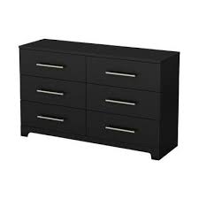 South Shore Primo 6 Drawer Pure Black Dresser 3307010 The Home Depot In 2020 Custom Dresser Dresser Drawers Drawers