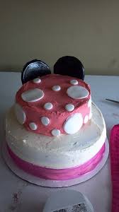 Minnie mouse diy birthday cake and smash cake | minnie. Easy Minnie Mouse Cake 6 Steps Instructables