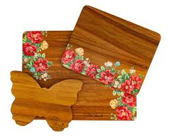 Alibaba.com offers 3,440 3 piece cutting board set products. The Pioneer Woman 3 Piece Acacia Cutting Board Set Vintage Floral Walmart Com Walmart Com