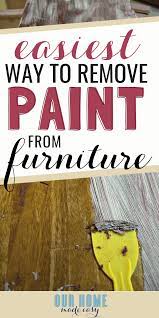 Biochemical strippers will not damage grass or discolor depending on how many layers of paint have been applied to the wooden surface, you may need to repeat this process several times. How To Easily Remove Paint Varnish From Old Furniture Our Home Made Easy
