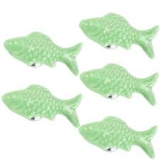 Shop wayfair for the best fishing cabinet. Yahead 10pcs Ceramic Door Knobs Cute Fish Shape Pulls Handle For Door Cabinet Closet Drawer Cupboard Dresser Wardrobe Furniture Kitchen Blue Hardware Door Hardware Locks Adios Co Il