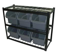 12 locations across usa, canada and mexico for fast delivery of plastic shelves. Jumbo Bin Rack At Menards Would It Work As Laundry Sorting Outdoor Toy Storage Storage Bin Racks Steel Shelving