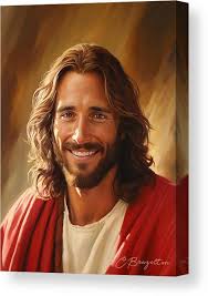 Radiant Savior Canvas Print