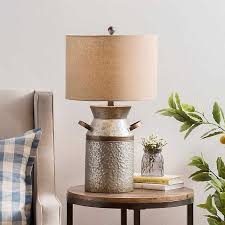 Shop wayfair for all the best desk lamps. Owen Galvanized Jug Table Lamp Kirklands
