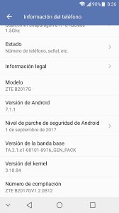 What Is The Latest Version Of Zte B2017g In Europe Xda Developers Forums