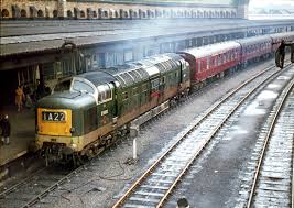 Class 55 D9000 York 1964 Rpc341 British Rail Train Pictures Uk Rail