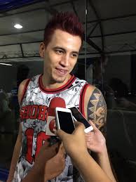 Marc pingris and kj mcdaniel have words to say to each other after some physical action. Lyn Olavario On Twitter Gilas Marc Pingris Gives In To Fans Request Dyes Hair Red Danica S Reaction Ang Gwapo Mo Https T Co S4w0c8st1g