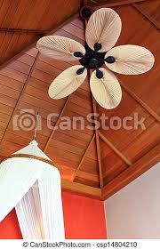 60 results ceiling fan type: A Room Decorated With Asian Style With Palm Leaf Shaped Ceiling Fan Blade Canstock