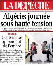 Accueil » la depeche du midila depeche du midi. Helene Berges Fait La Une De La Depeche Du Midi Pour La Journee Internationale Des Droits Des Femmes Cnrgv Centre National De Ressources Genomiques Vegetales