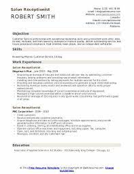Find the right salon receptionist job with estimated salaries, company ratings, and highlights. Salon Receptionist Resume Samples Qwikresume
