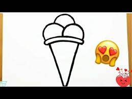 رسم ايس كريم كيوت سهل للمبتدئين رسم سهل تعليم الرسم للمبتدئين رسومات سهلة بالرصاص youtube cool drawings butterfly drawing draw ice cream