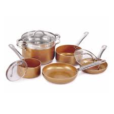Here you will find our range of kitchen appliances, from stand mixers or blenders to food processors, kettles & much more. Hampton Mason Cookware Set Copper Colour 6 Piece Briscoes Nz