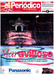 Inauguracion juegos olimpicos barcelona 1992. Julio Inauguracion De Los Xxv Juegos Olimpicos En Barcelona En 1992