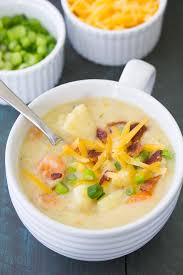 Take 3/4 of the potatoes and mash them. Instant Pot Potato Soup Easy Pressure Cooker Recipe