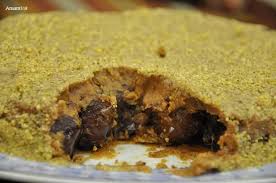 This Dessert Is Named Geshd In Saudi Arabia Rangeena In Iraq And Is Simple To Make 1 Collect Fresh Ripe Dates And Take All Desserts Food Cooking Recipes