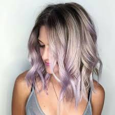 I have blonde, just about shoulder length hair and want to dye my hair purple. 50 Colorful Peekaboo Highlights My New Hairstyles