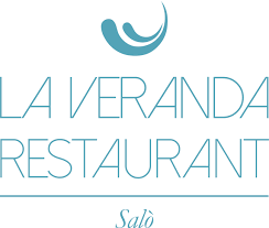 Veranda en arc de cercle. La Veranda Restaurant Lake Garda Salo Italy