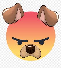 Emoji Mad Dogears Ears Face Dog Snapchat Snap Instagram Clipart Angry Dog Hd Png Download Vhv Are you searching for angry dog png images or vector? emoji mad dogears ears face dog