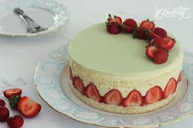 Fraisier Recipe Desserts Strawberry Cakes Cake