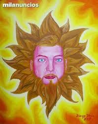 Oleo del pintor ivan quesada de segunda mano