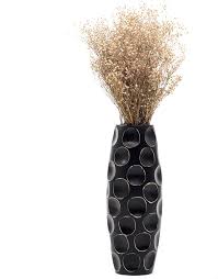 Top10answers.com has been visited by 100k+ users in the past month Tall Big Floor Standing Vase For Home Decor 36 Inches Mango Wood Black