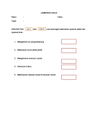 Nyamuk aedes diketahui mendatangkan masalah kesihatan kepada manusia. Lembaran Kerja Cara Cegah Nyamuk Aedes N Malaria