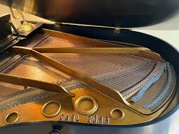 Sold at Auction: Antique Black Carl Dorr Austria 1910 Grand Piano