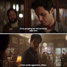 Netflix S You Star Penn Badgley Pop Culture S Portrayal Of Love Is Messed Up Femestella Tv Series Quotes Penn Badgley Tv Show Quotes