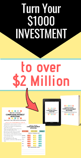 Turn A 1000 Investment Into 2 6 Million With Free Compound Interest Healthy Savvy Wise Compound Interest Investment Investing Compound Interest Investing