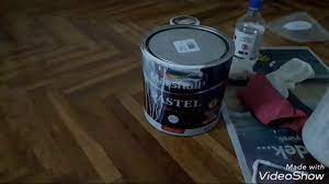 Ahşabı zımparalayın ve üzerini temizleyin 2.adım. Laminant Parke Boyama Islemi Youtube