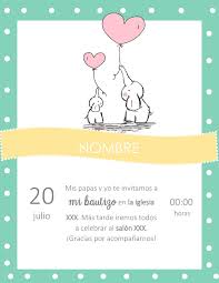 Maybe you would like to learn more about one of these? Tarjeta De Invitacion De Bautizo En Word Para Editar E Imprimir