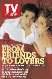 The actor was there along with friends' alumni courteney cox and lisa kudrow. From Friends To Lovers Ross And Rachel Get Red Hot Tv Guide David Schwimmer Jennifer Aniston