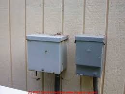 In case there is an electrical overload, the fuse sacrifices itself and is blown up to break the circuit and protect your air conditioner. A C Or Heat Pump Compressor Condenser Disconnect Switch Code Distances