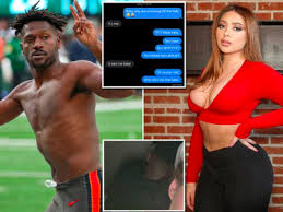 When We Had Sex, He Wanted To Film It | Antonio Brown Allegedly Slept  With Influencer Blonde Louise The Day Before Jets Game