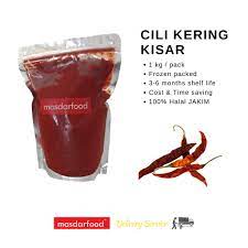 Masukkan air asam jawa, garam, gula dan sedikit serbuk perasa. Sambal Cili Kering Kisar Frozen 1kg Shopee Malaysia