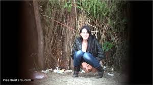 Outdoor pee: Pisshunters - Sexy Babe Caught… ThisVid.com