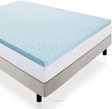 Lucid 2 Quot Gel Infused Ventilated Memory Foam Mattress Topper Twin Memory Foam Mattress Topper Foam Mattress Foam Mattress Topper