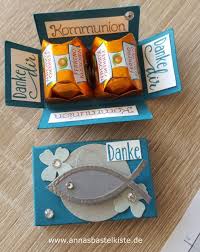 Gastgeschenk Kommunion Konfirmation Junge Stampin Up Gastgeschenke Kommunion Geschenk Konfirmation Junge Kommunion