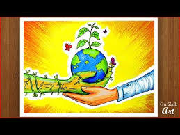 Save Nature Drawing World Nature Conservation Day Poster Chart Making Easy Step By Step Youtube In 2020 Save Nature Nature Drawing Nature Conservation