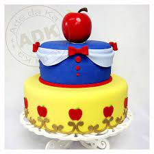 A wide range of cake decorating icing and party supplies. Branca De Neve White Birthday Cakes Birthday Cake Kids Snow White Birthday Party