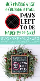 Get your christmas designs off to a great start with our library of over 200 free holiday fonts, backgrounds, clip art, images, borders and so much more. Free Christmas Countdown Svg 16 Christmas Cut Files