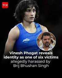 In a big revelation, decorated wrestler #Vinesh Phoga said that she is one  of the six #women wrestlers who had filed complaints of sexual harassment  against former Wrestling Federation of India (WFI)