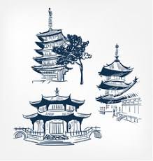 Chinese Temple Drawing Vector Images Over 330 I've visited the temple a few times, so i just told them to go up the stairs and looked around for themselves. vectorstock