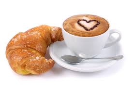 It has more butter and sugar than its colleagues and is softer and more airy. Non Rinuncerei Mai A Cornetto E Cappuccino La Classica Colazione Al Bar Di Tutti Gli Italiani Food Poster Food Cappuccino
