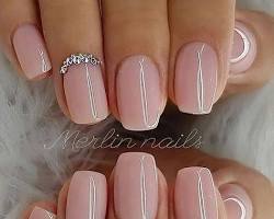Image of Short nails for photoshoot