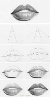 Stay On Our Pinterest Facebook Instagram For Even More Anime Every Day Search For Animegoodys Animereali In 2020 Lips Drawing Draw Realistic Lips Art Drawings Simple