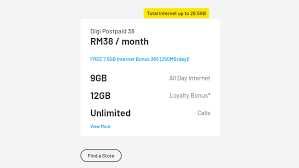 Seperti semua sedia maklum, pengguna mahukan pakej yang menawarkan kuota data internet yang tinggi. Digi Postpaid 38 Review 9gb 7 5gb With Unlimited Calls Barzrul Tech