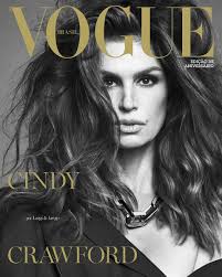 VOGUE BRAZIL CINDY CRAWFORD Anniversary Issue May 2021 Magazine SMALL TEAR  COVER