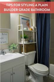 13 Ways To Upgrade Your Builder Grade Cabinets Without Replacing Them In 2020 Rental Bathroom Builder Grade Neutral Bathroom Decor